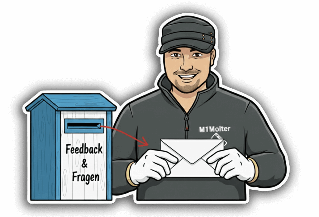 Feedback & Fragen an Mark Molter